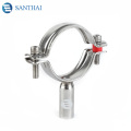 Santhai Sanitary Stainless Steel Round Oval Tube Hanger Bolt Type Pipe Holder